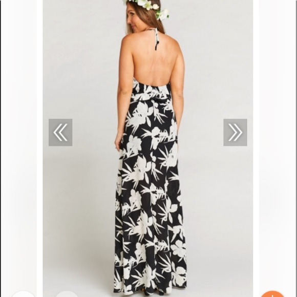 Show Me Your Mumu Halter Maxi Dress. NWT. - Picture 4 of 7